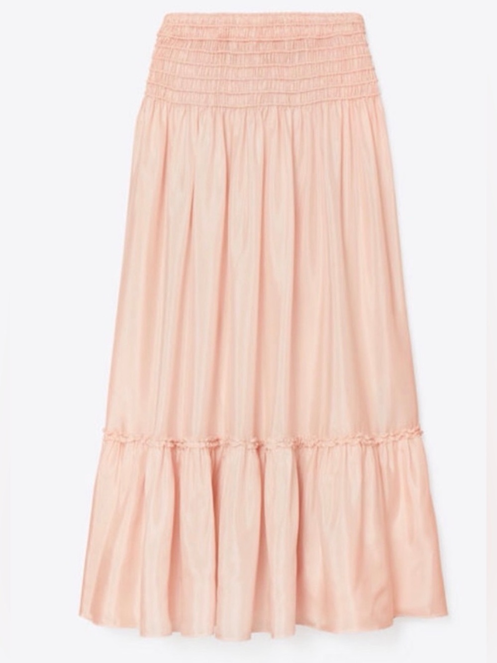 Tory Burch Iced Pink Corded Skirt Size 0 NWT